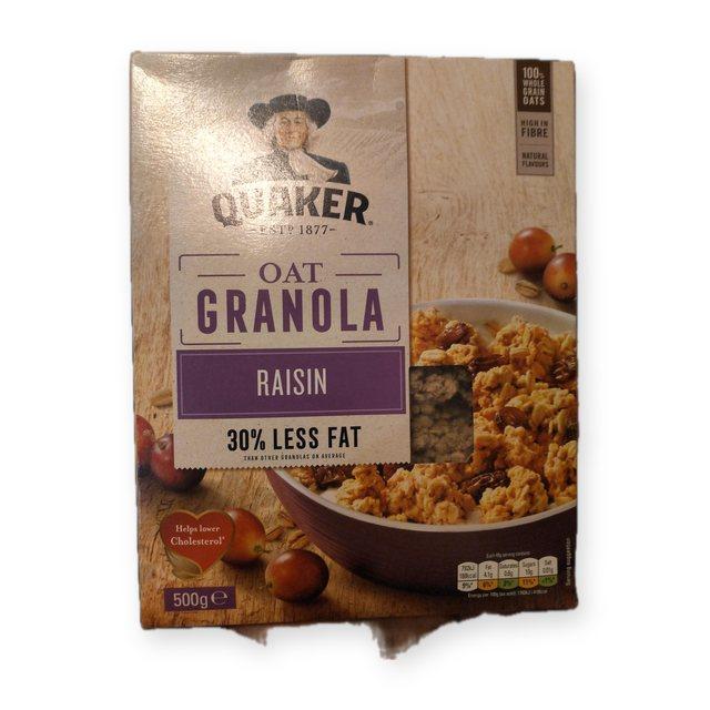 Quaker Oat Granola Raisin