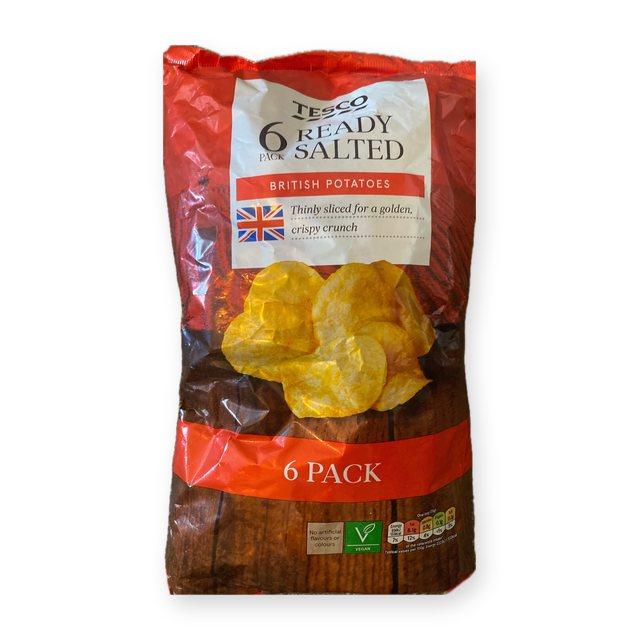 Tesco Ready Salted Crisps