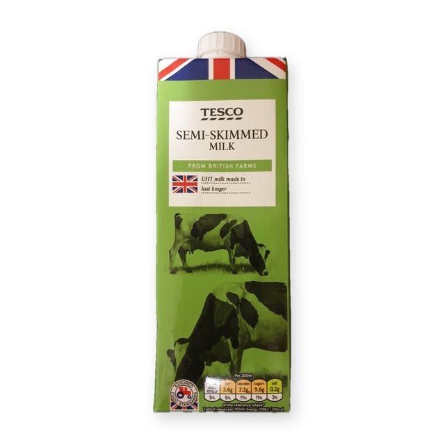 Tesco Semi-skimmed Milk
