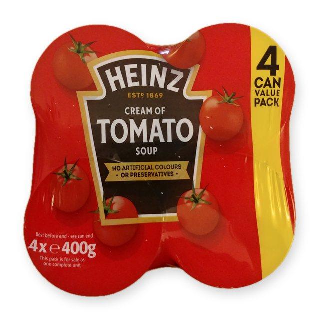 Heinz Cream of Tomato Soup, 4 Pack