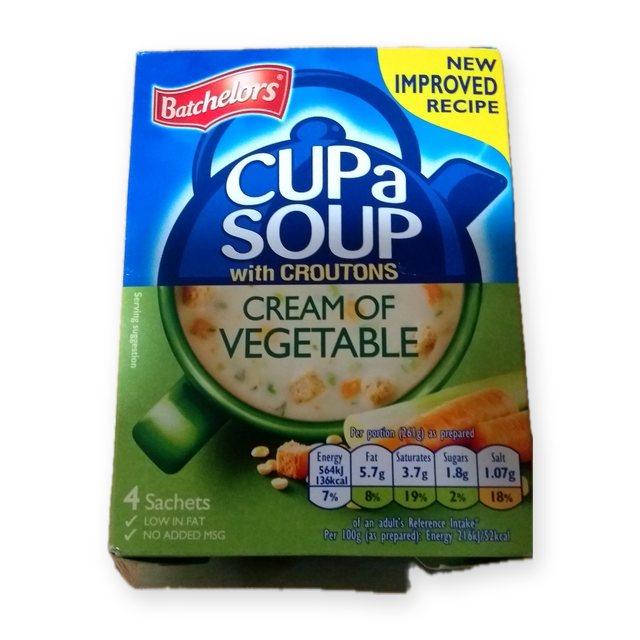 Batchelors Cup a Soup Cream of Vegetable