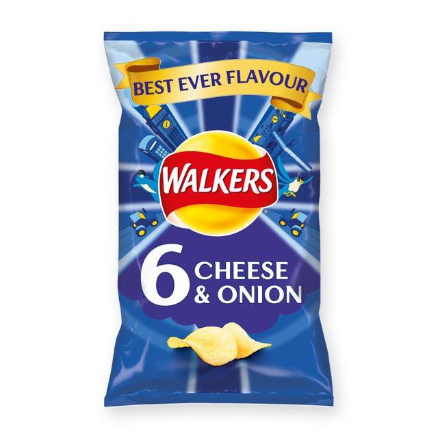 Walkers Cheese & Onion Crisps