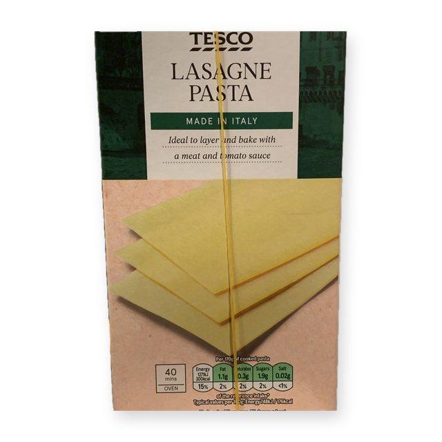 Tesco Lasagne Pasta