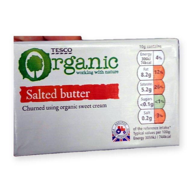 Tesco Organic Butter