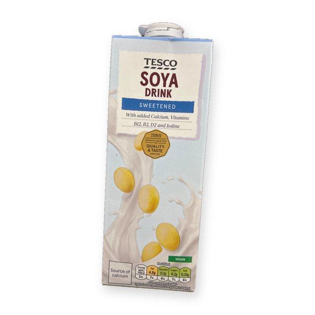 Tesco Soya Drink Sweetened