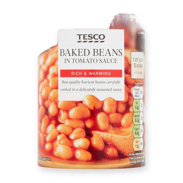 Tesco Baked Beans In Tomato Sauce