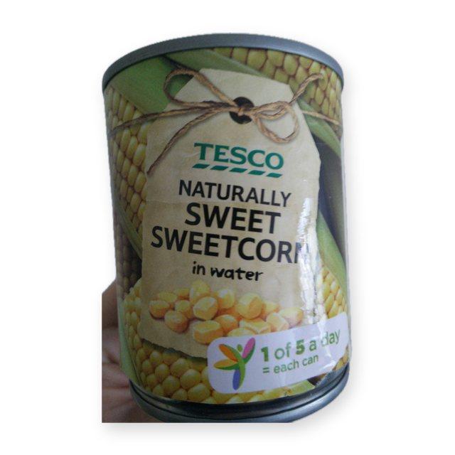 Tesco Sweetcorn in Water
