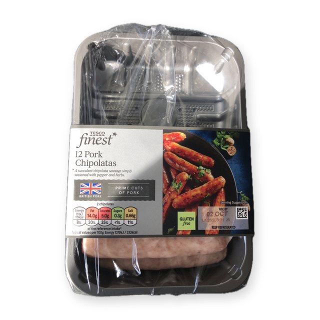 Tesco Pork Chipolatas