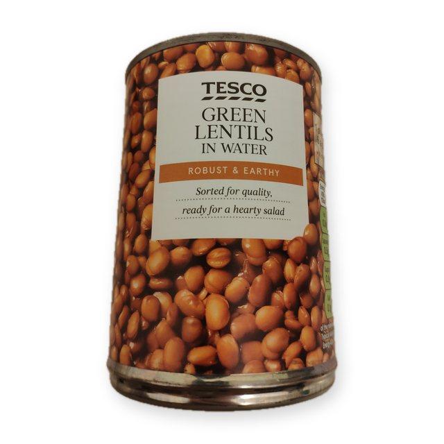 Tesco Green Lentils In Water