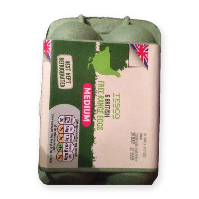 Tesco Free range eggs