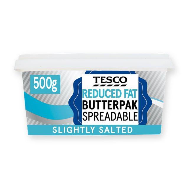 Tesco Butterpak Spreadable Light Slight Salted