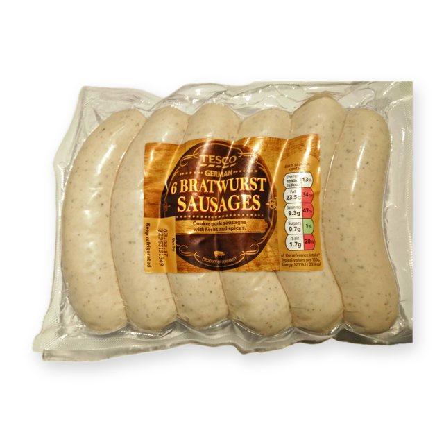Tesco Bratwurst Sausages