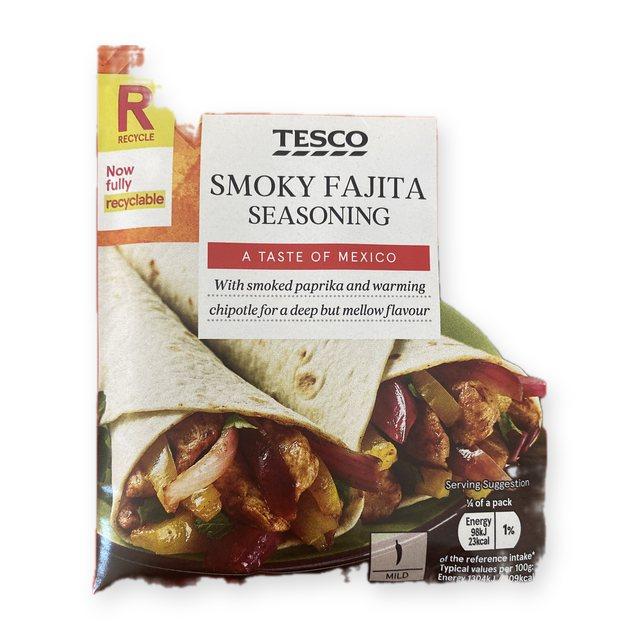 Tesco Smoky fajita seasoning