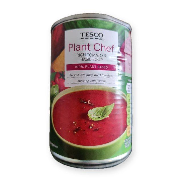 Tesco Plant Chef Tomato & Basil Soup