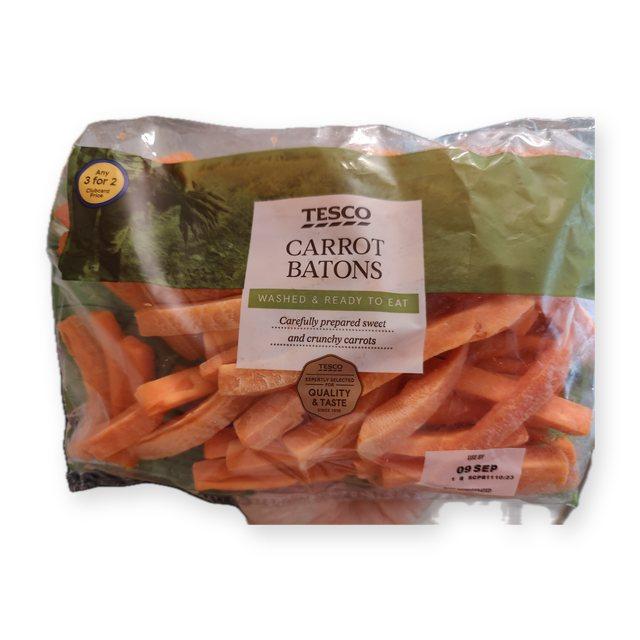 Tesco Carrot Batons