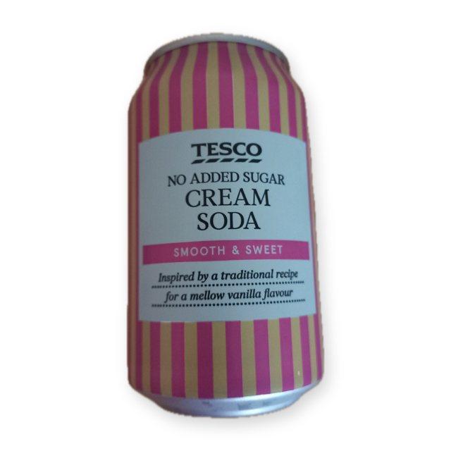 Tesco No added sugar Cream Soda