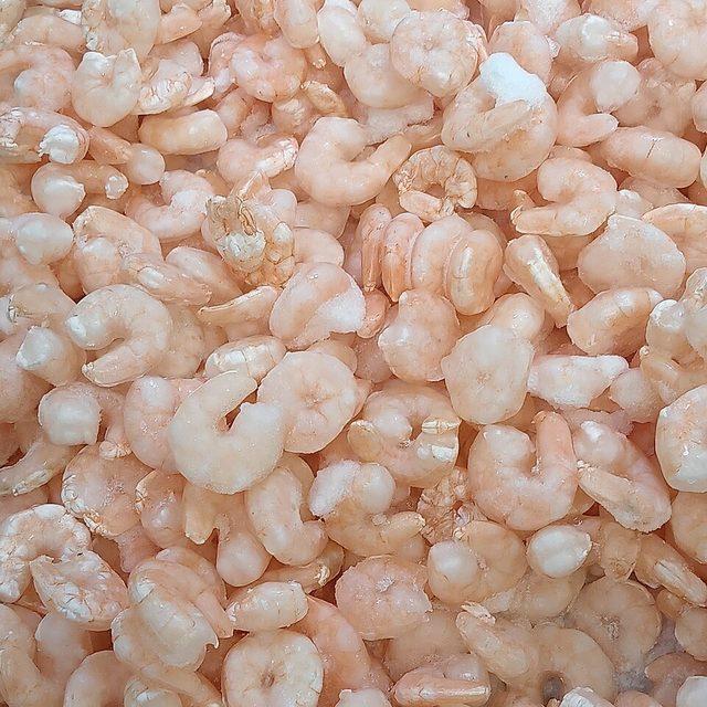 Cooked coldwater prawns