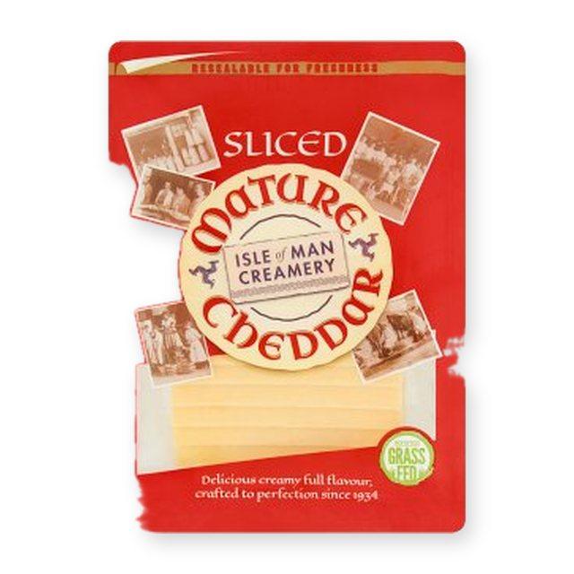 Sliced Mature White Cheddar (8's)