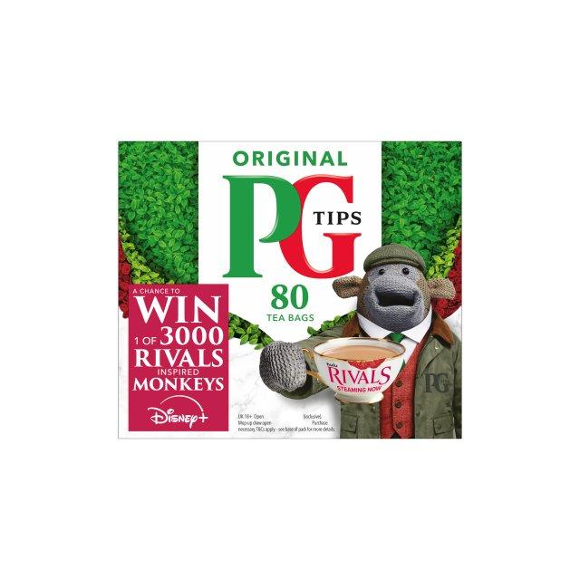 PG Tips, 80 bags
