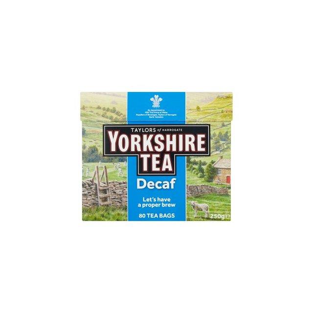 Yorkshire Tea decaf, 80 bags
