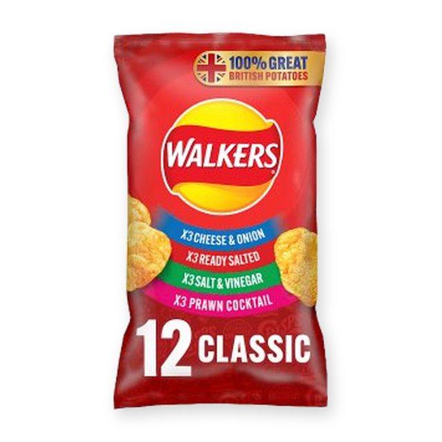 Walkers Variety Packs - Classic 12's