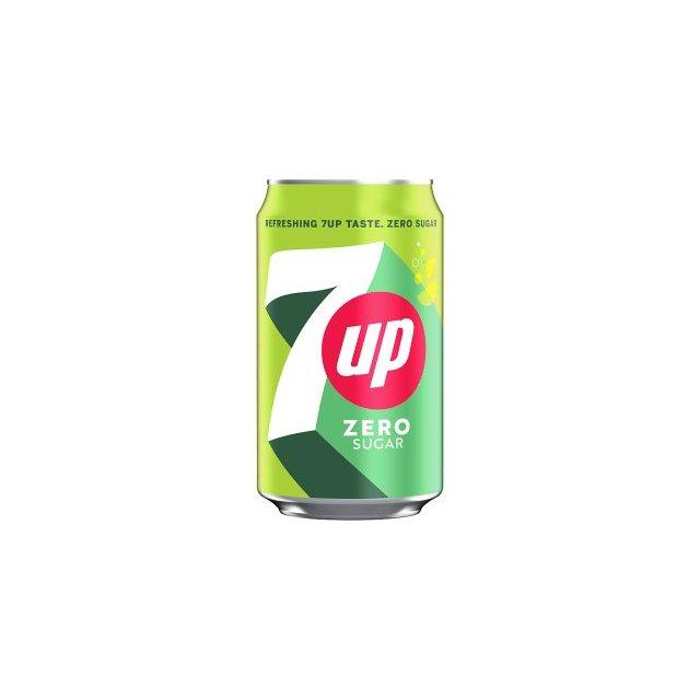 7UP Zero cans, 24 pack
