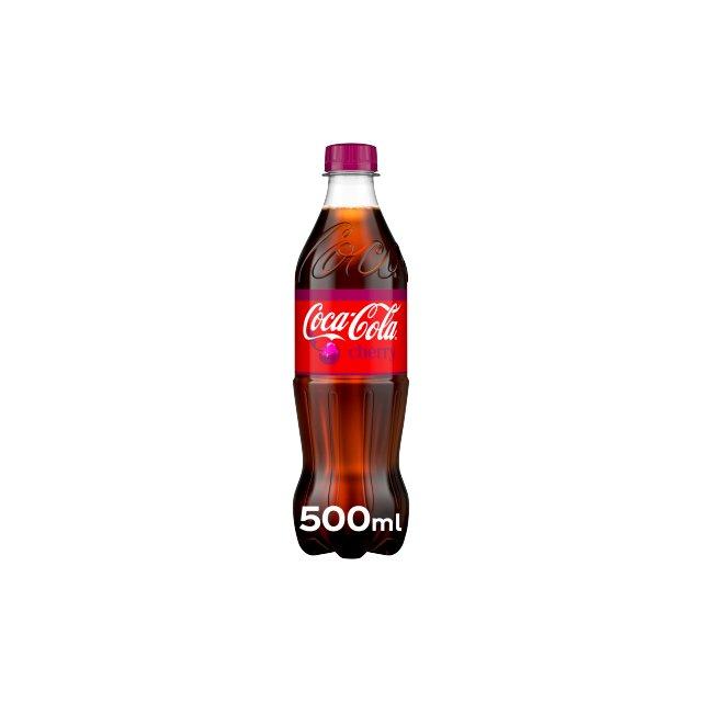 Cherry Coke bottles, 12 pack