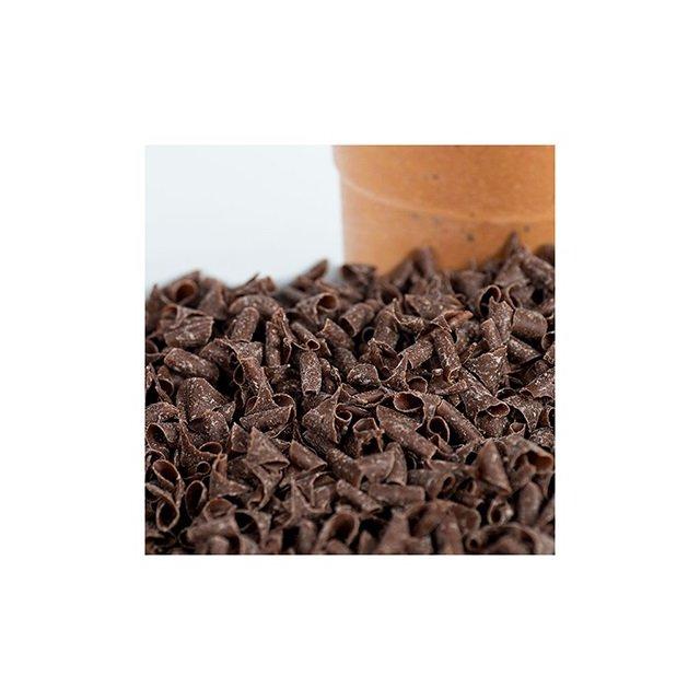 Dinkum milk chocolate curls