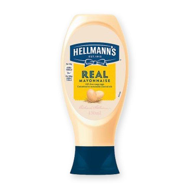 Squeezy Hellmans Real Mayonnaise