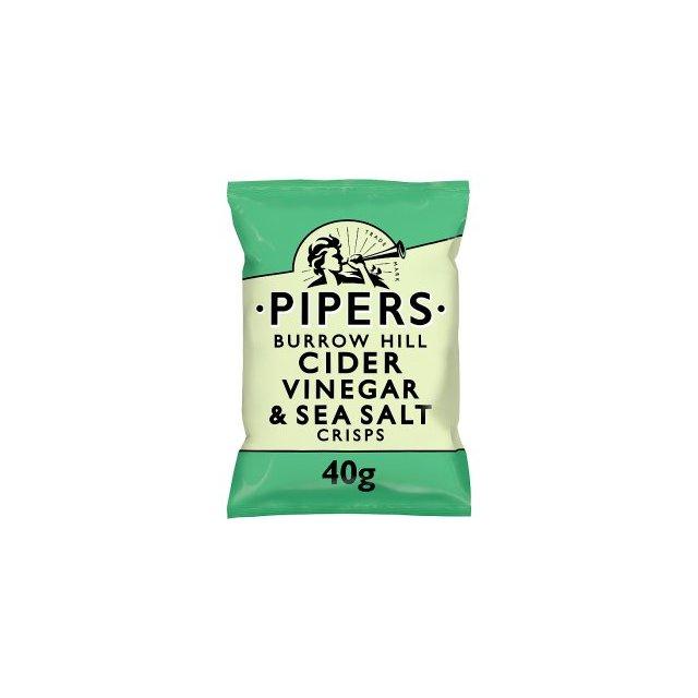 Pipers Burrow Hill Cider Vinegar And Sea Salt, 24 pack