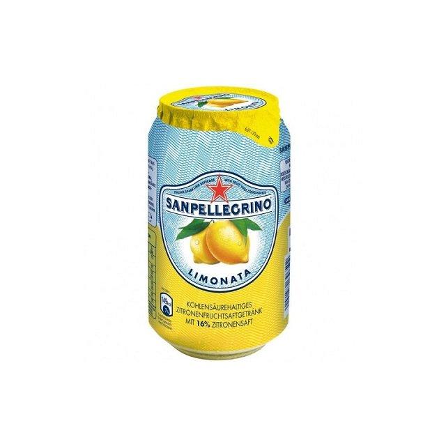 San Pellegrino Limonata cans, 24 pack