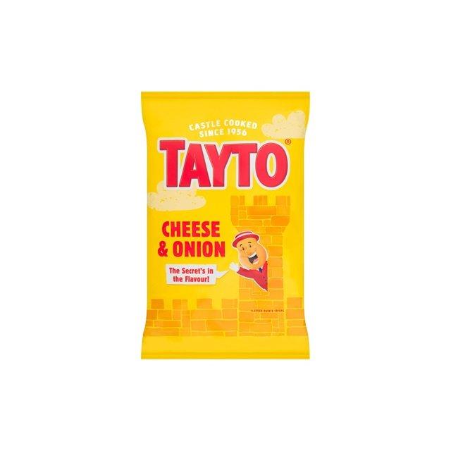 Tayto cheese & onion crisps, 20 pack