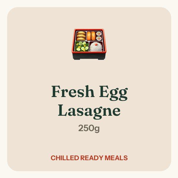 Fresh Egg Lasagne