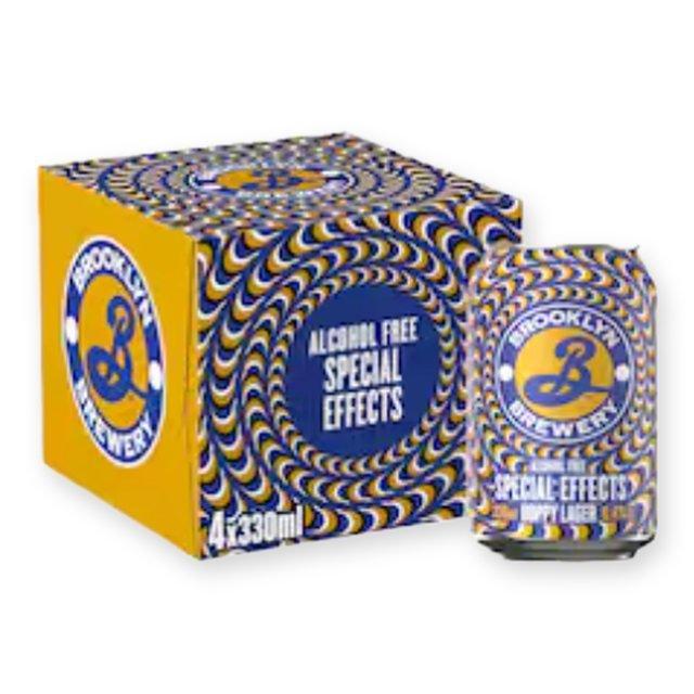 Brooklyn Special Effects Alcohol Free 4 x 330ml