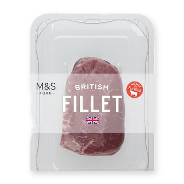 M&S British Beef Fillet Steak