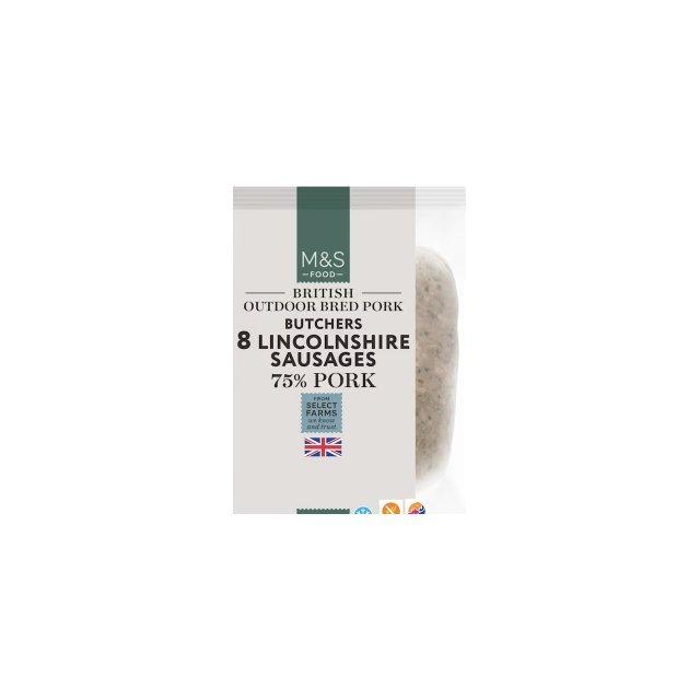 M&S British Outdoor Bred Pork Butchers Lincolnshire Sausages