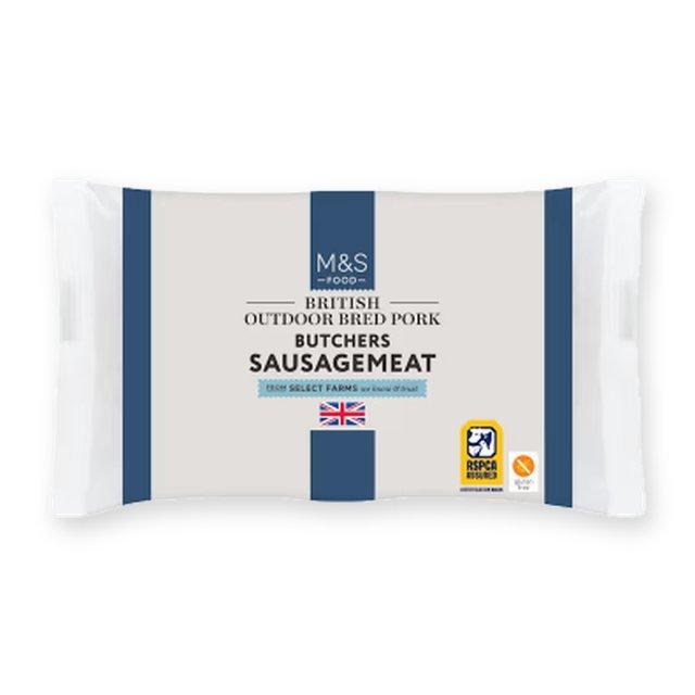 M&S British Outdoor Bred Pork Butchers Sausagemeat