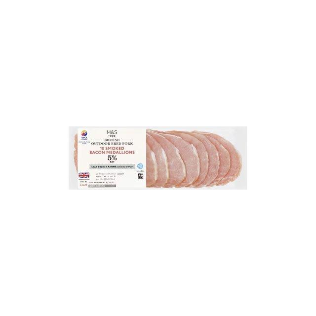 M&S British Outdoor Bred Smoked Bacon Medallions