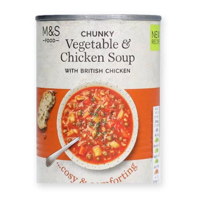 M&S Chunky Chicken and Vegetable Soup