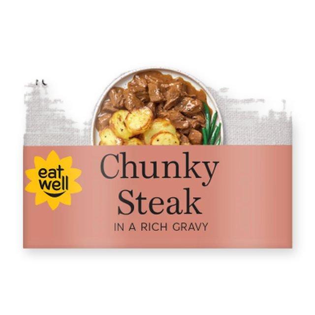 M&S Chunky Steak 206g