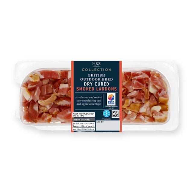 M&S Collection Dry Cured Smoked Lardons