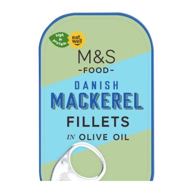 M&S Danish Mackerel Fillets in Olive Oil