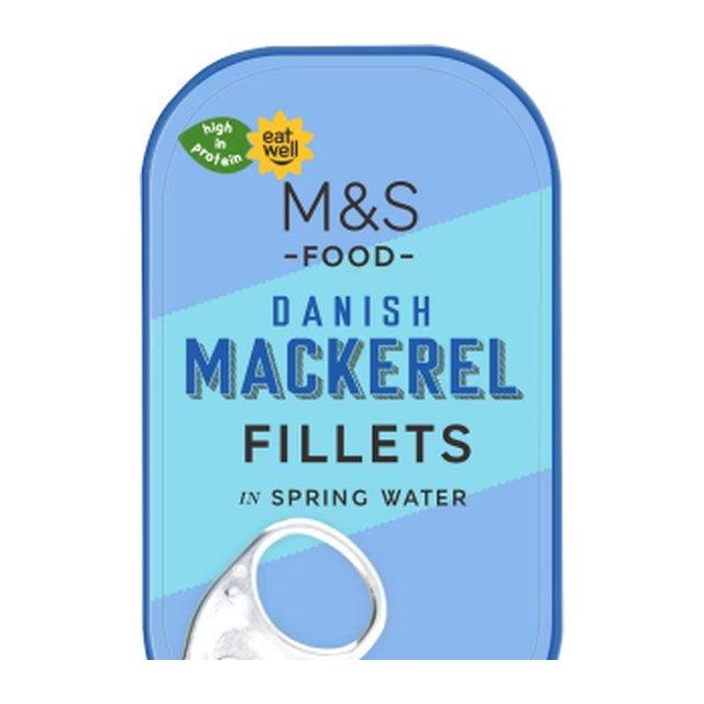 M&S Danish Mackerel Fillets in Spring Water
