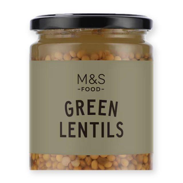 M&S Green Lentils 430g