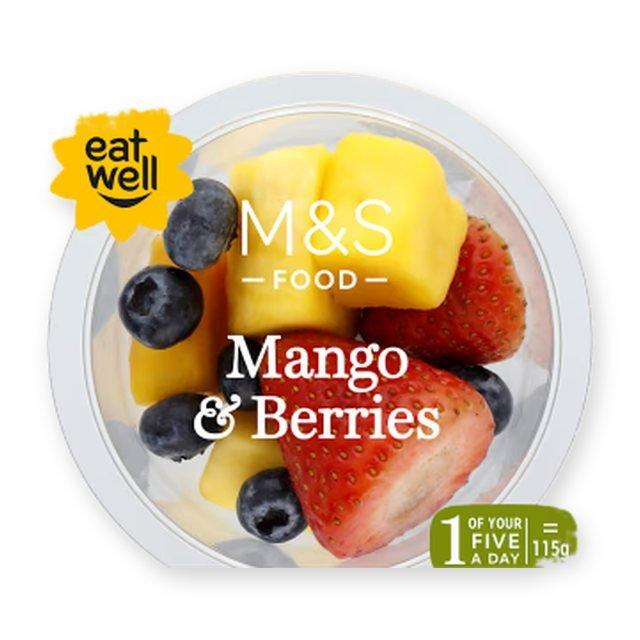 M&S Mango and Berries Selection