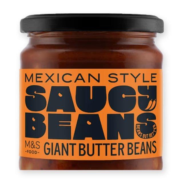 M&S Mexican Style Saucy Giant Butter Beans