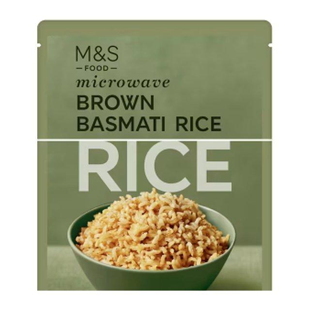 M&S Microwave Brown Basmati Rice