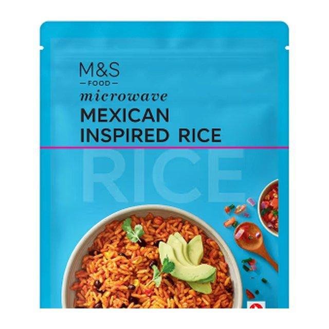 M&S Microwave Mexican Inspired Rice