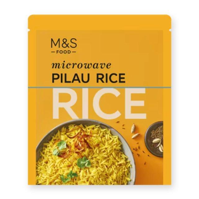 M&S Microwave Pilau Rice