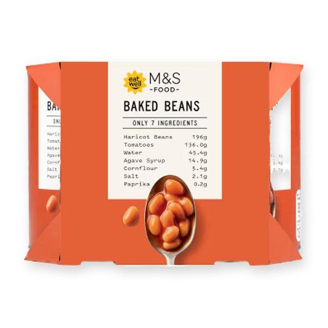 M&S Only 7 Ingredients Baked Beans 1.6kg